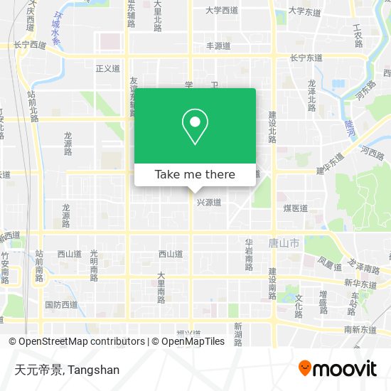 天元帝景 map