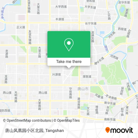 唐山凤凰园小区北园 map