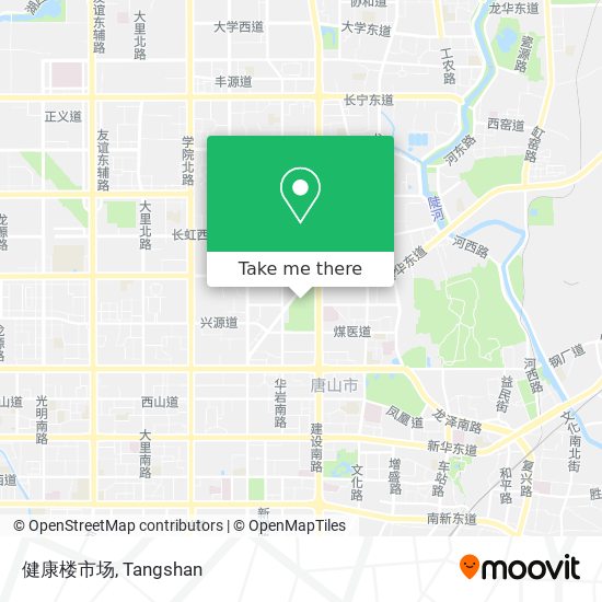 健康楼市场 map