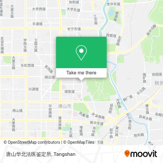唐山华北法医鉴定所 map