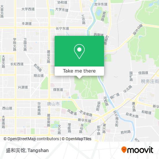 盛和宾馆 map