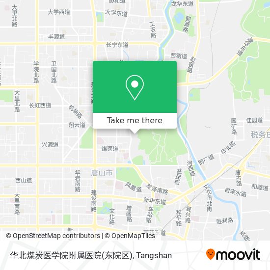 华北煤炭医学院附属医院(东院区) map