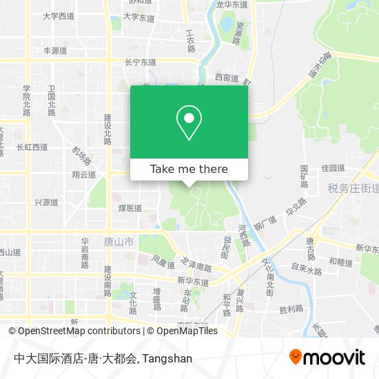 中大国际酒店-唐·大都会 map