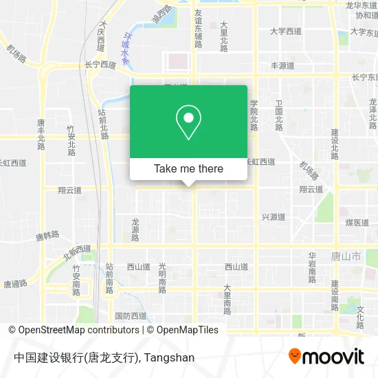 中国建设银行(唐龙支行) map