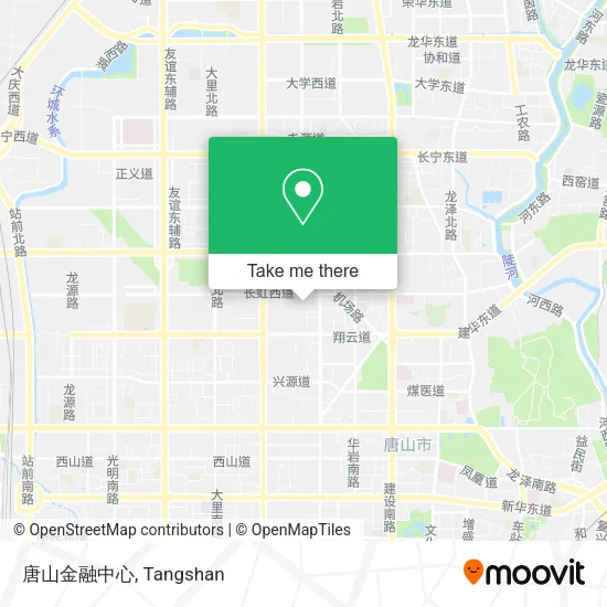 唐山金融中心 map