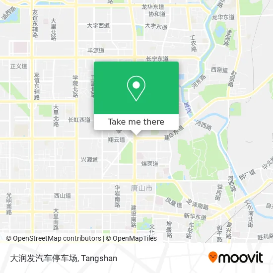 大润发汽车停车场 map
