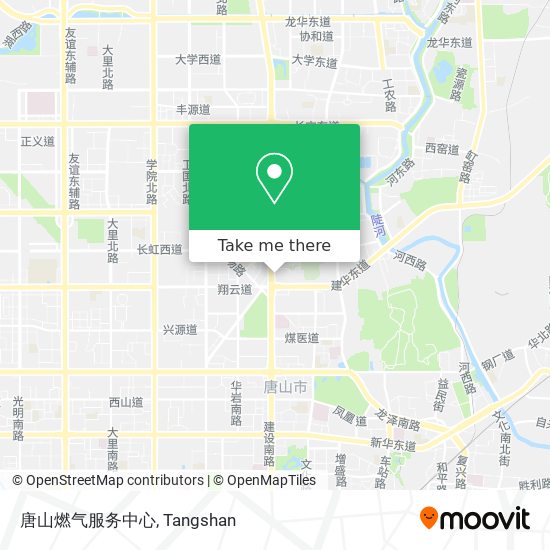唐山燃气服务中心 map