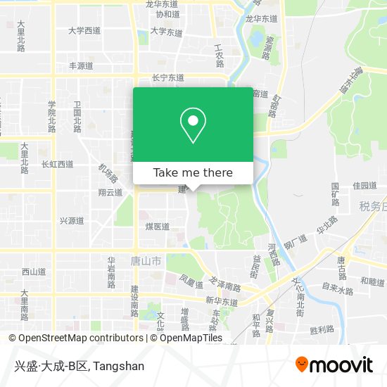 兴盛·大成-B区 map