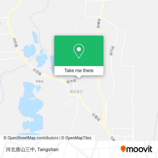 河北唐山三中 map