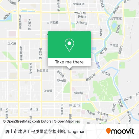 唐山市建设工程质量监督检测站 map