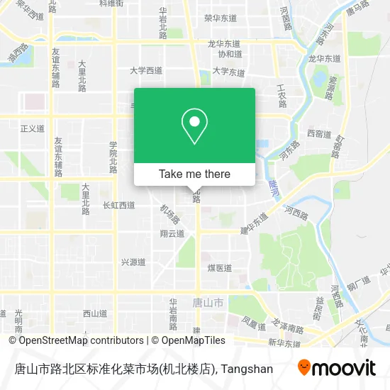唐山市路北区标准化菜市场(机北楼店) map