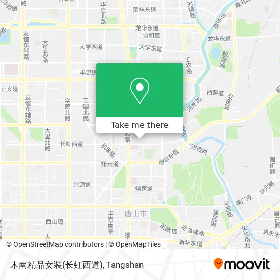 木南精品女装(长虹西道) map