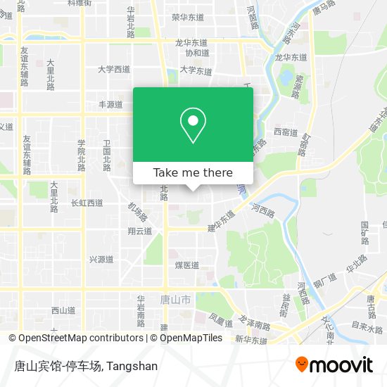 唐山宾馆-停车场 map