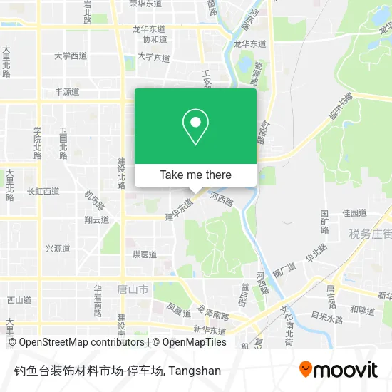 钓鱼台装饰材料市场-停车场 map