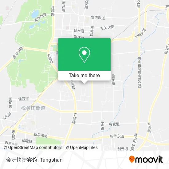金沅快捷宾馆 map