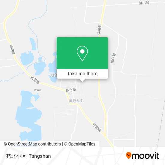 苑北小区 map