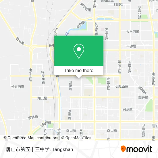 唐山市第五十三中学 map