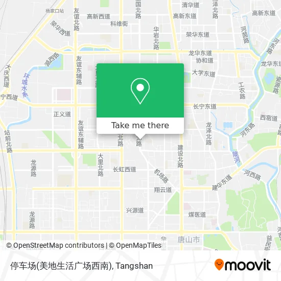 停车场(美地生活广场西南) map