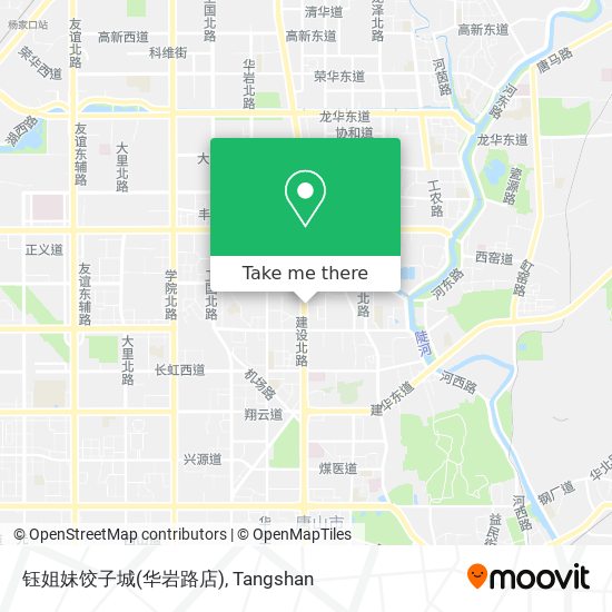 钰姐妹饺子城(华岩路店) map