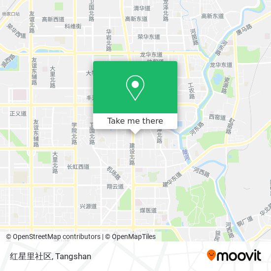 红星里社区 map