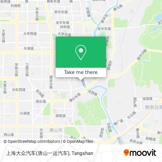 上海大众汽车(唐山一运汽车) map