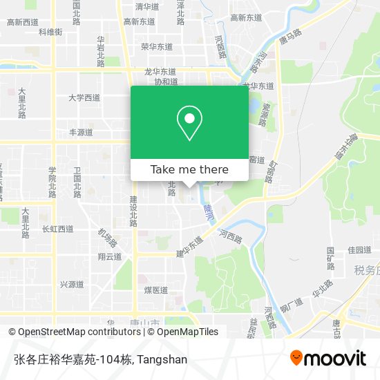 张各庄裕华嘉苑-104栋 map