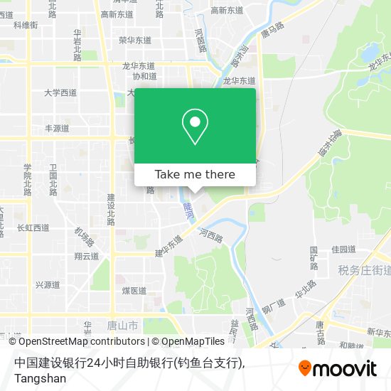 中国建设银行24小时自助银行(钓鱼台支行) map