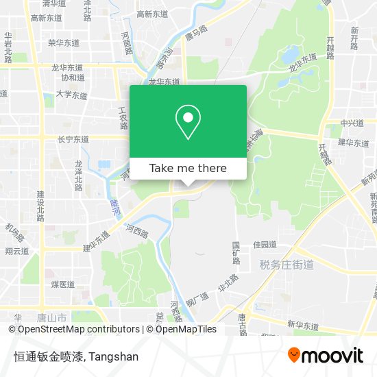恒通钣金喷漆 map