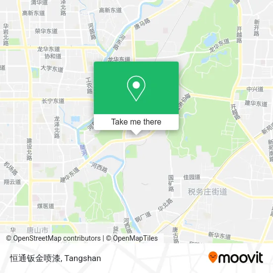 恒通钣金喷漆 map