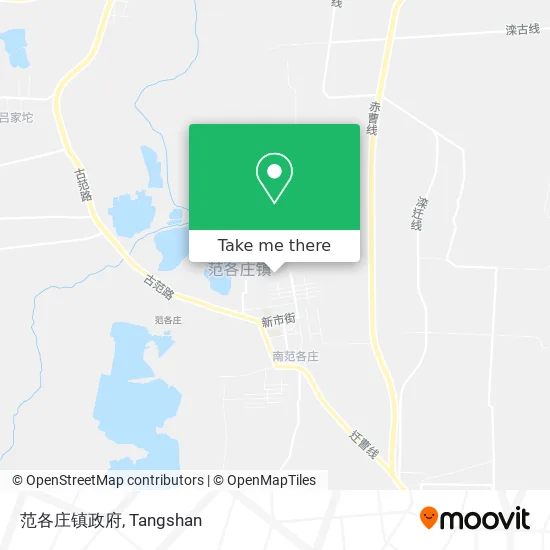 范各庄镇政府 map