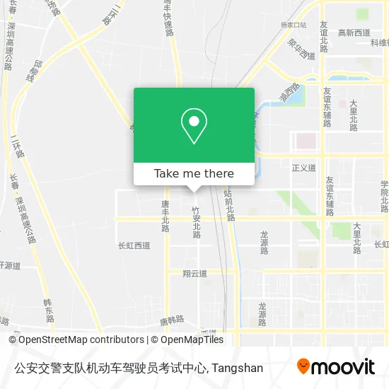 公安交警支队机动车驾驶员考试中心 map