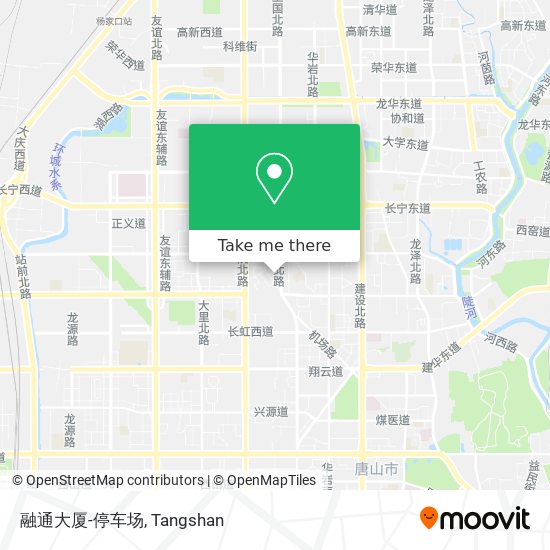 融通大厦-停车场 map