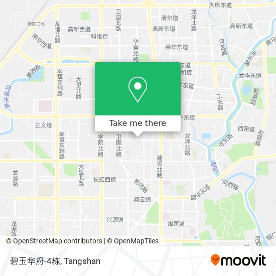碧玉华府-4栋 map