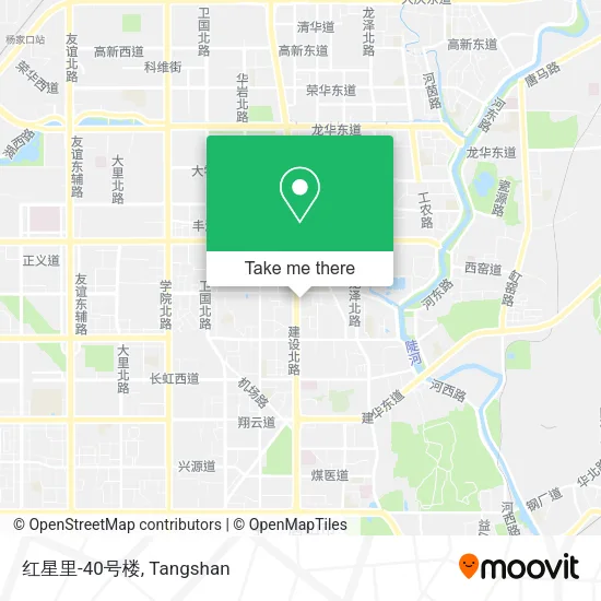 红星里-40号楼 map