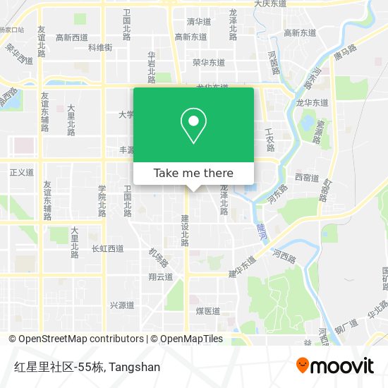 红星里社区-55栋 map
