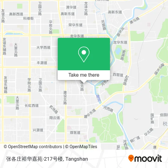 张各庄裕华嘉苑-217号楼 map