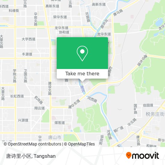 唐诗里小区 map