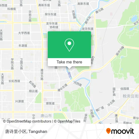 唐诗里小区 map