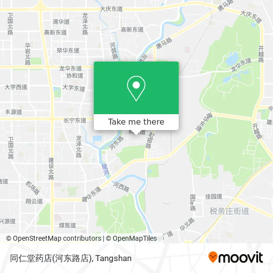 同仁堂药店(河东路店) map