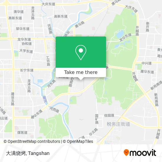 大满烧烤 map