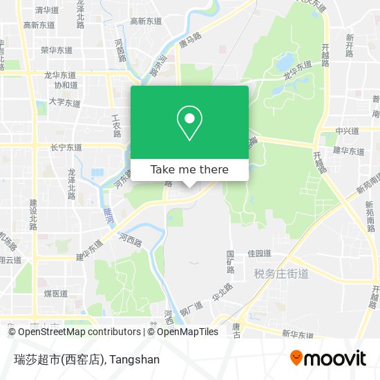 瑞莎超市(西窑店) map