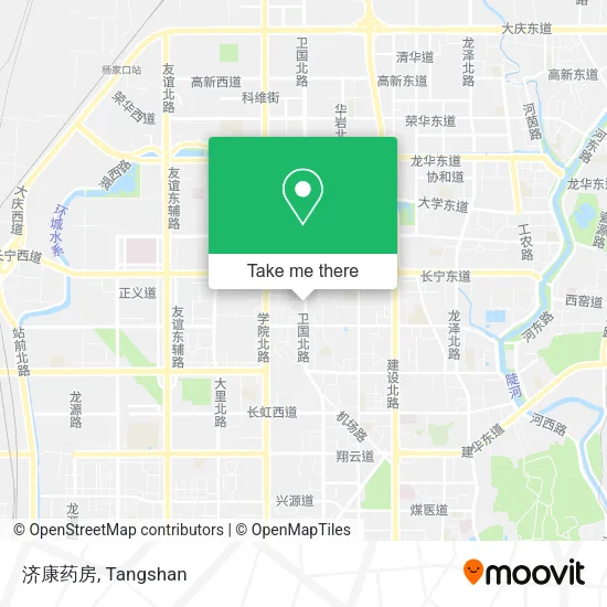 济康药房 map