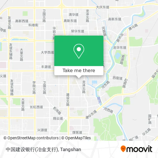 中国建设银行(冶金支行) map