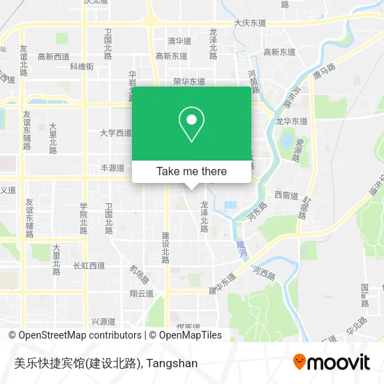 美乐快捷宾馆(建设北路) map