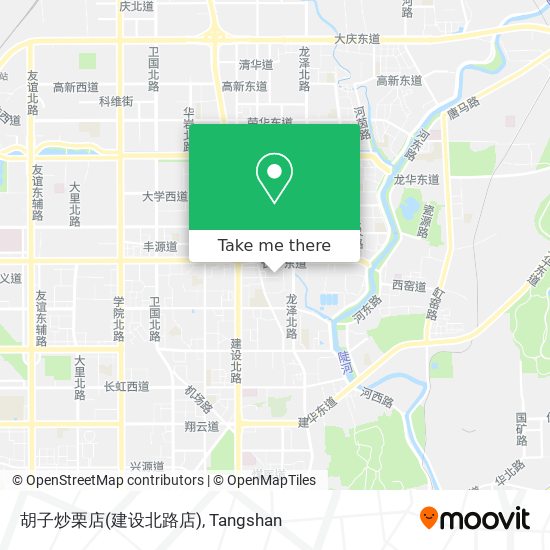 胡子炒栗店(建设北路店) map