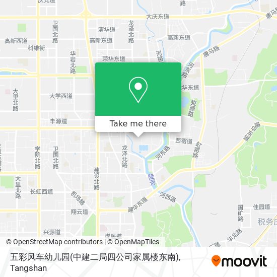 五彩风车幼儿园(中建二局四公司家属楼东南) map