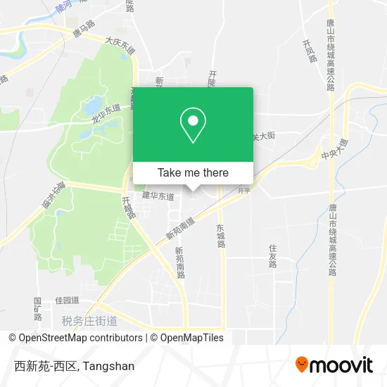 西新苑-西区 map