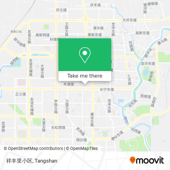 祥丰里小区 map