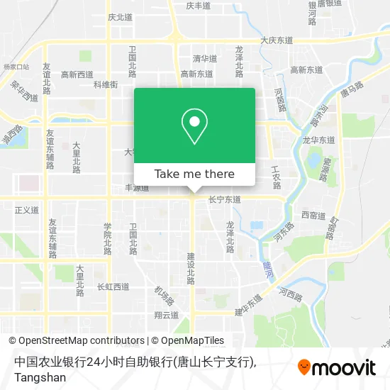 中国农业银行24小时自助银行(唐山长宁支行) map