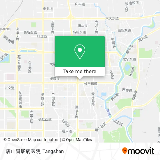 唐山胃肠病医院 map
